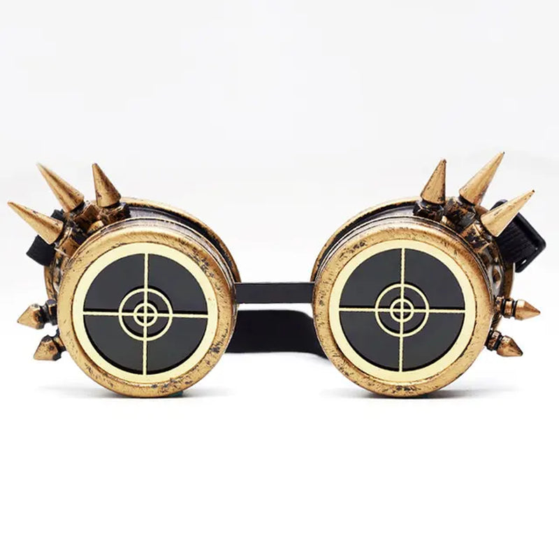 New Steampunk Sunglasses Men Cosplay Party Nail Gothic Goggles Women Retro Glasses Halloween Prop Vintage Eyewear