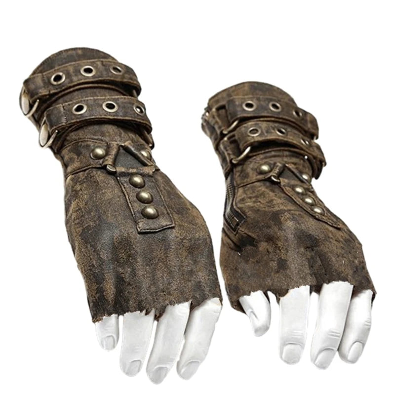 Steampunk Gloves -cut fingers