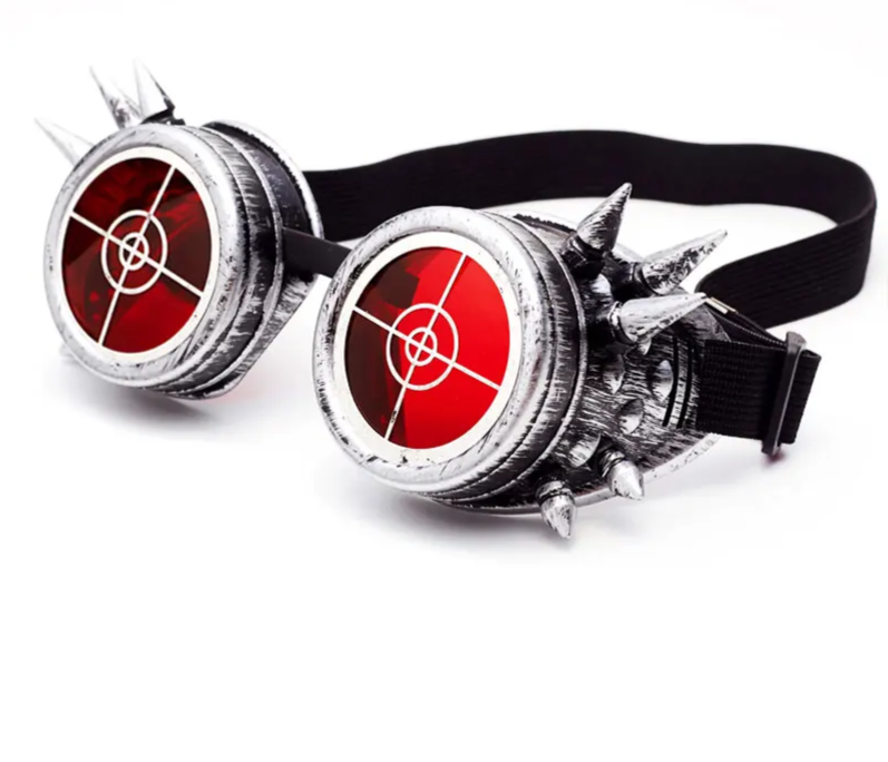 red steampunk goggles Steampunk goggles Cosplay – Steampunk wonders