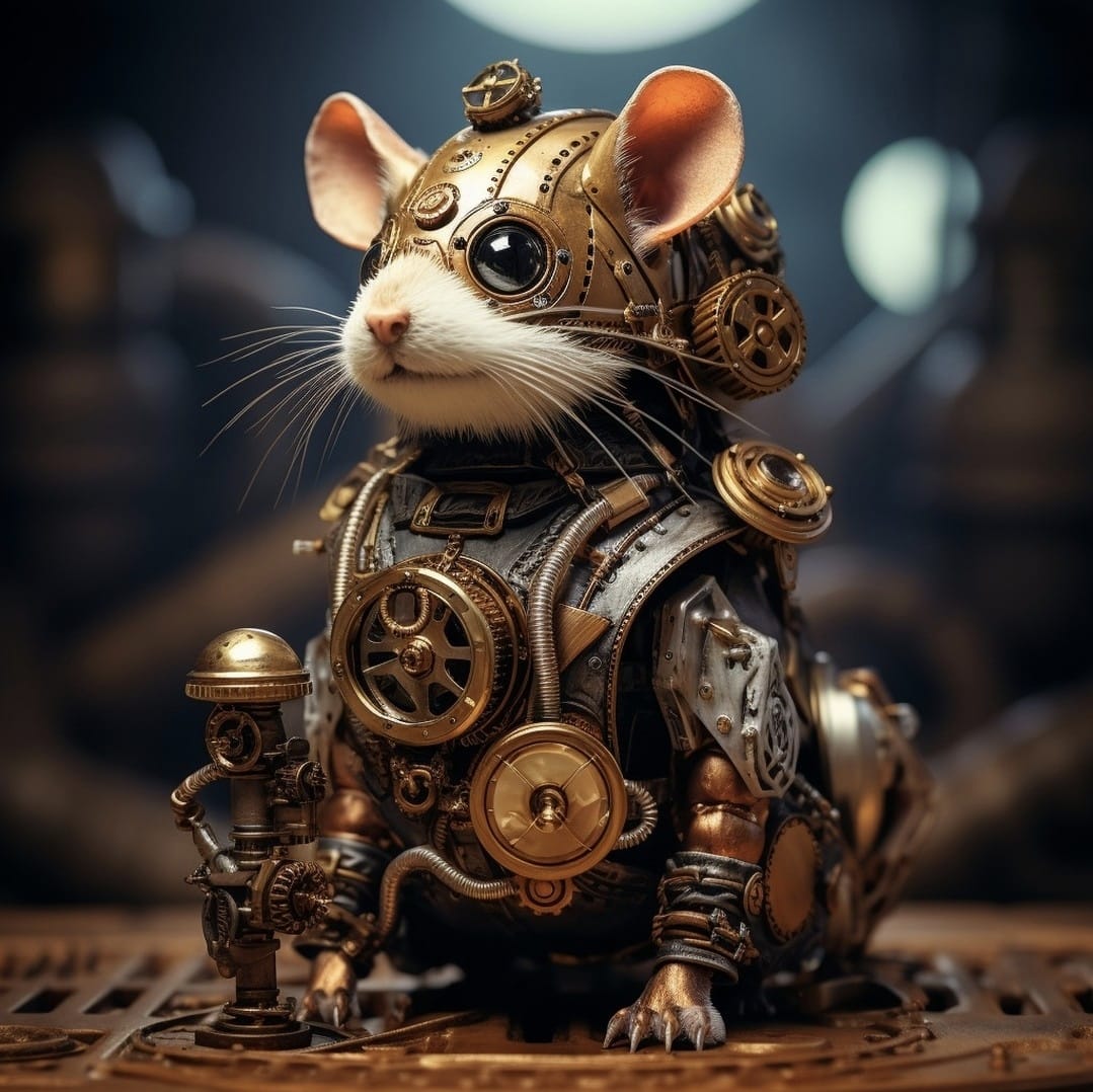 Widget The Steampunk Mouse - The real Story
