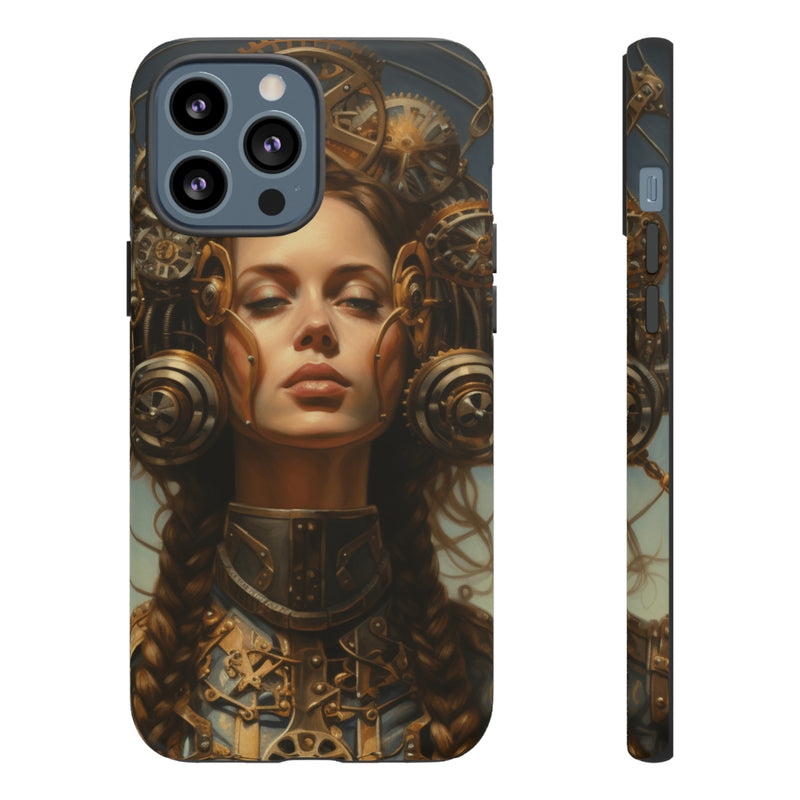 Steampunk phone case for iPhone and Samsung Android Tough Cases