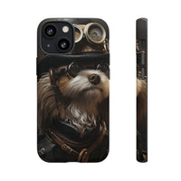 Steampunk dog Phone case Tough Cases