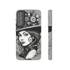 Steampunk Women Cellphone mobile case for iPhone and Samsung