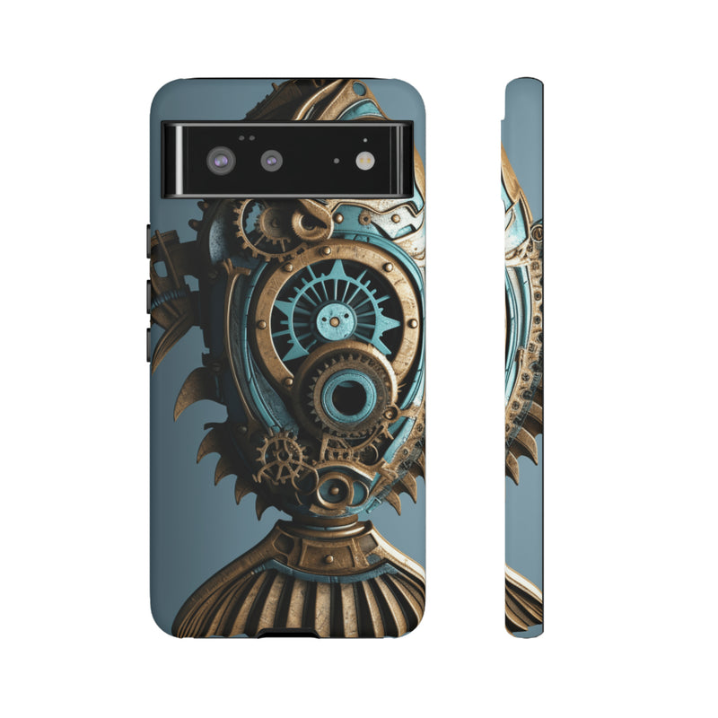 Steampunk Fish cellphone mobile case iPhone and Android