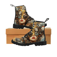 Steampunk Men's Canvas boots