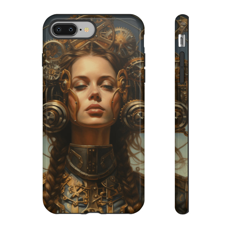 Steampunk phone case for iPhone and Samsung Android Tough Cases