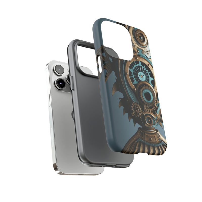 Steampunk Fish cellphone mobile case iPhone and Android