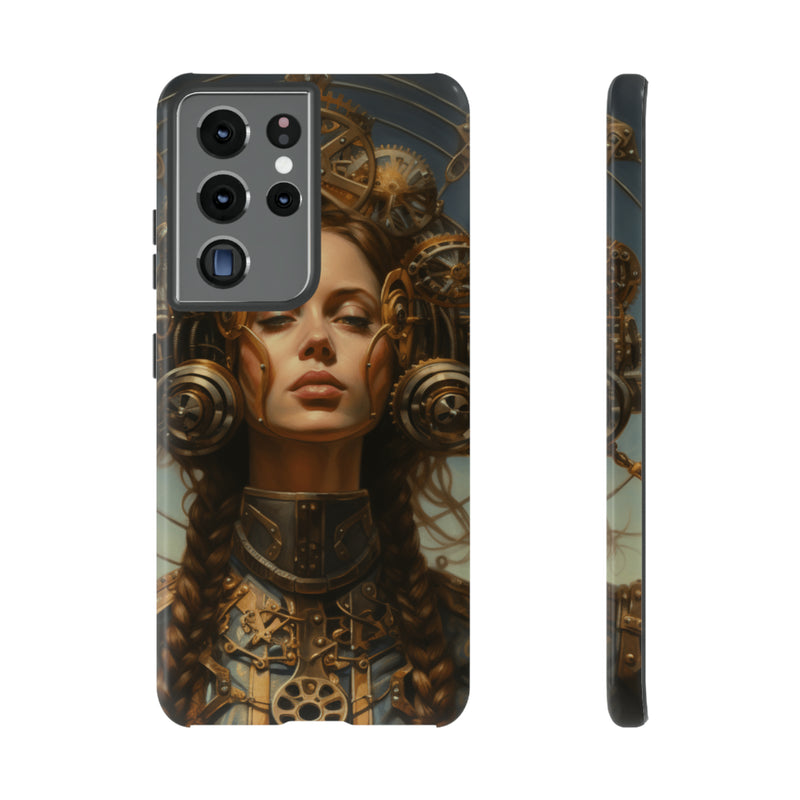 Steampunk phone case for iPhone and Samsung Android Tough Cases