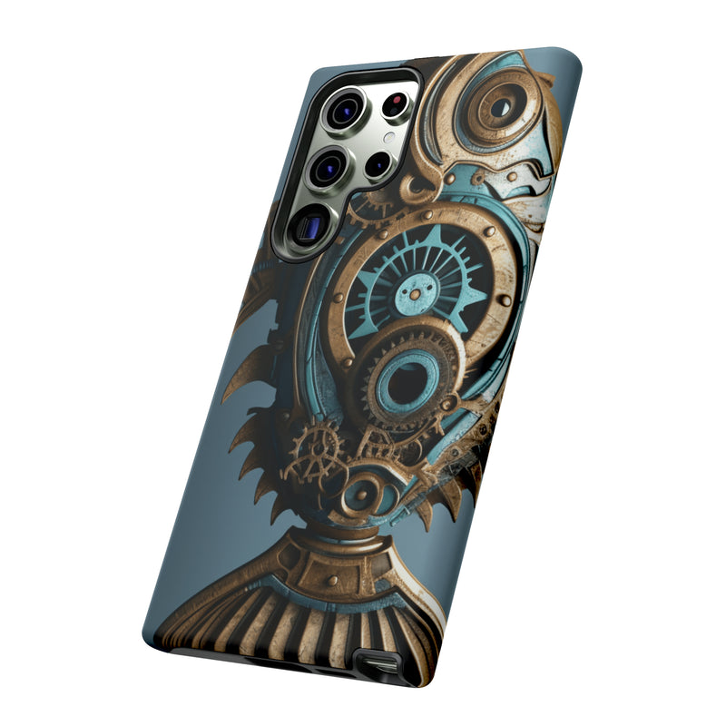 Steampunk Fish cellphone mobile case iPhone and Android