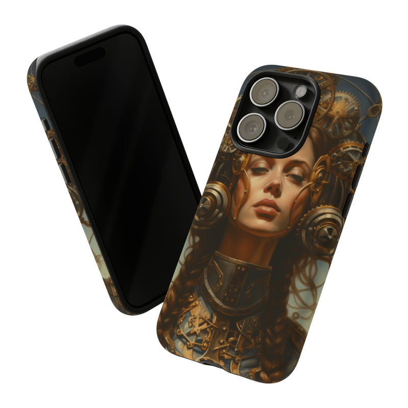 Steampunk phone case for iPhone and Samsung Android Tough Cases