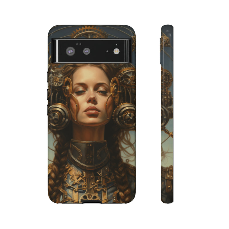 Steampunk phone case for iPhone and Samsung Android Tough Cases