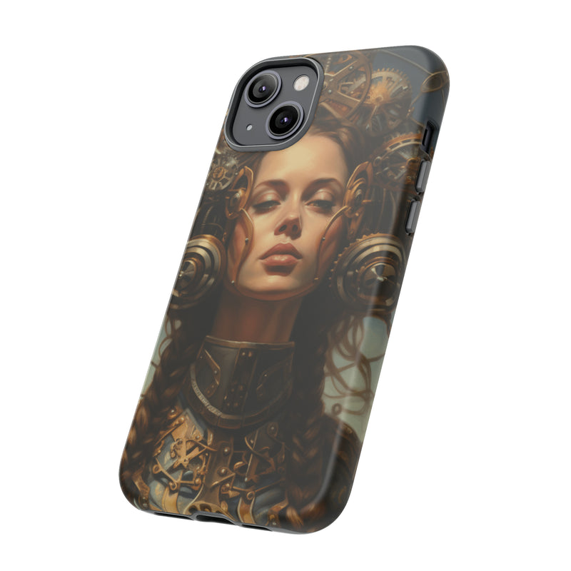 Steampunk phone case for iPhone and Samsung Android Tough Cases