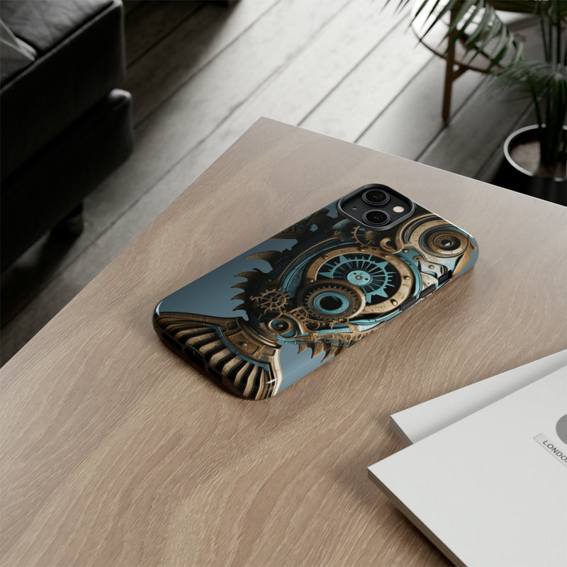 Steampunk Fish cellphone mobile case iPhone and Android