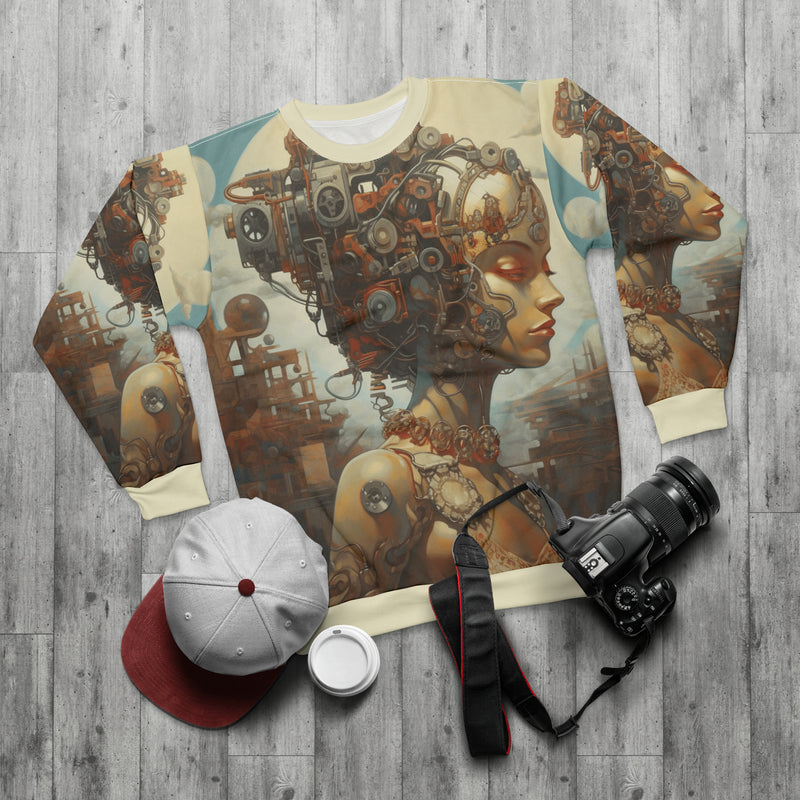 Steampunk Fantasy all over print Sweatshirt T-shirt