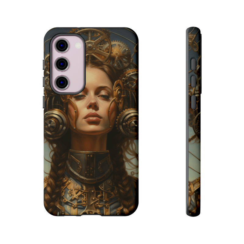 Steampunk phone case for iPhone and Samsung Android Tough Cases