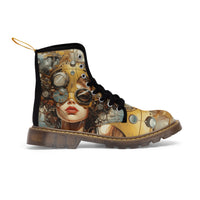 Steampunk Men's Canvas boots