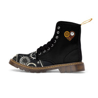 Steampunk Men's Canvas boots