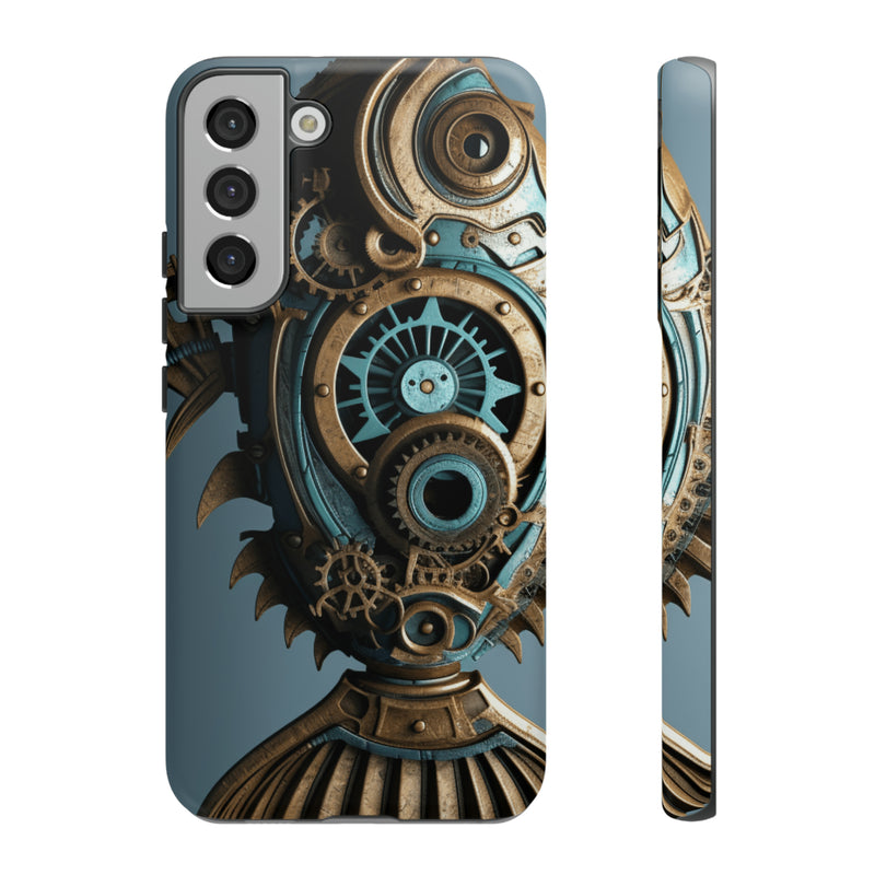 Steampunk Fish cellphone mobile case iPhone and Android