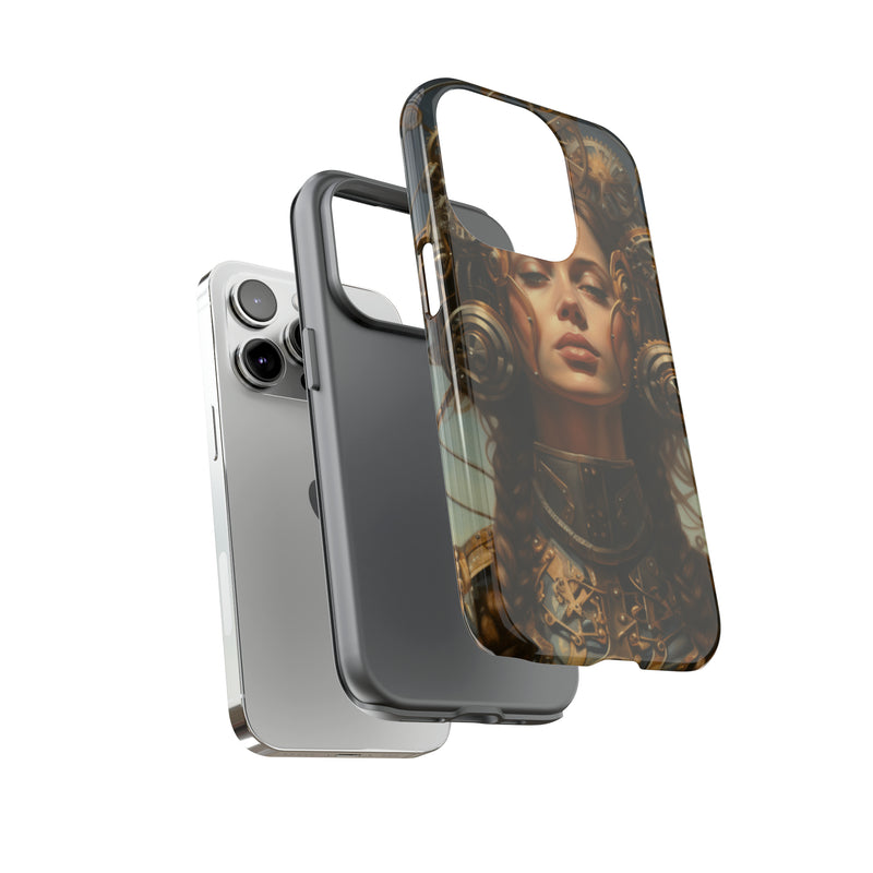 Steampunk phone case for iPhone and Samsung Android Tough Cases