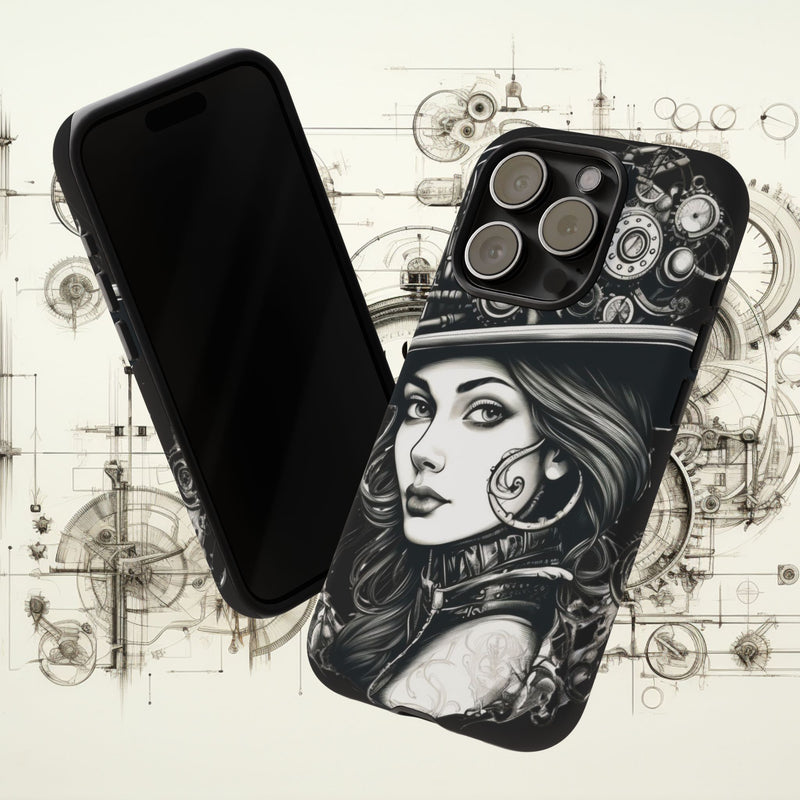 Steampunk phone case Tough Cases