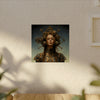 Steampunk women Steampunk fantasy Textured Watercolor Matte Posters