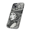 Steampunk Women Cellphone mobile case for iPhone and Samsung