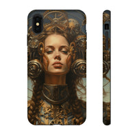 Steampunk phone case for iPhone and Samsung Android Tough Cases