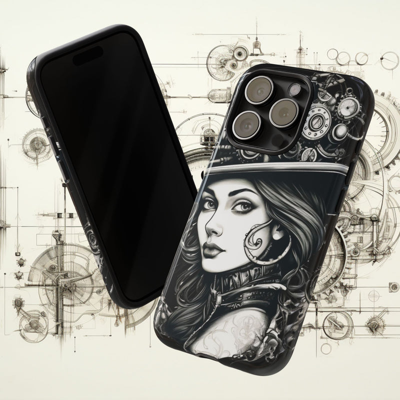 Steampunk phone case Tough Cases