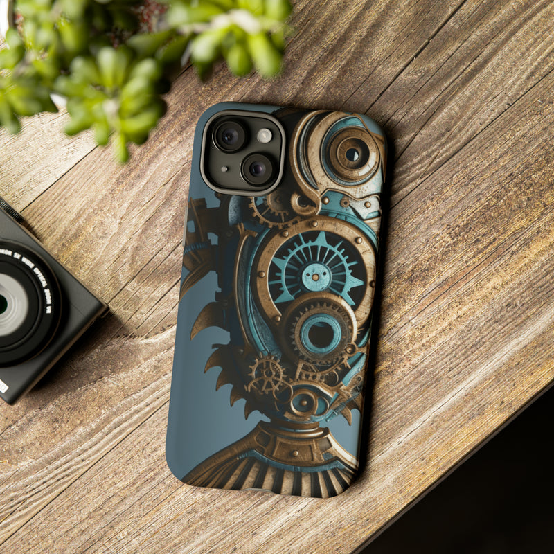 Steampunk Fish cellphone mobile case iPhone and Android