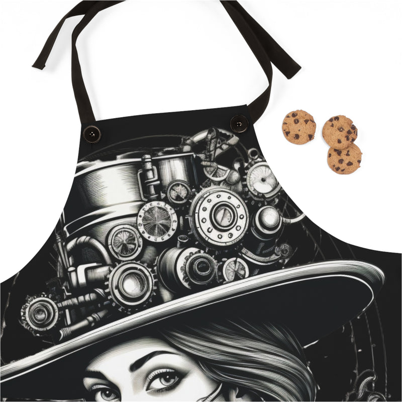 Steampunk-inspired Poly Twill Apron