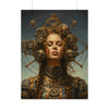 Steampunk women Steampunk fantasy Textured Watercolor Matte Posters