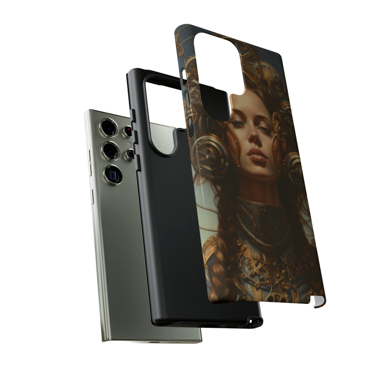 Steampunk phone case for iPhone and Samsung Android Tough Cases