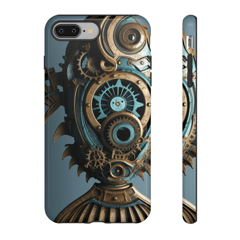 Steampunk Fish cellphone mobile case iPhone and Android