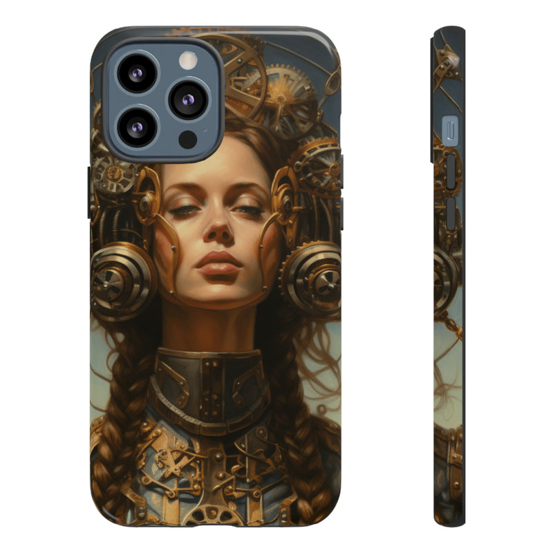 Steampunk phone case for iPhone and Samsung Android Tough Cases