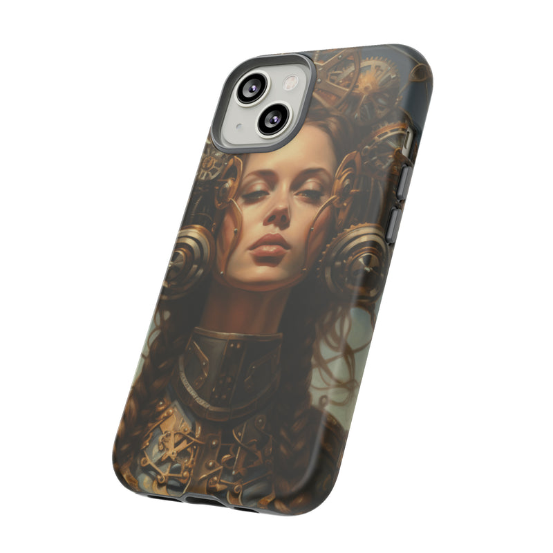 Steampunk phone case for iPhone and Samsung Android Tough Cases