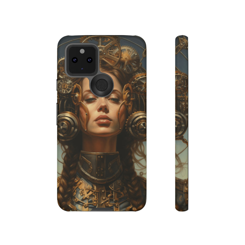 Steampunk phone case for iPhone and Samsung Android Tough Cases