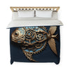 Steampunk Fish Duvet Cover