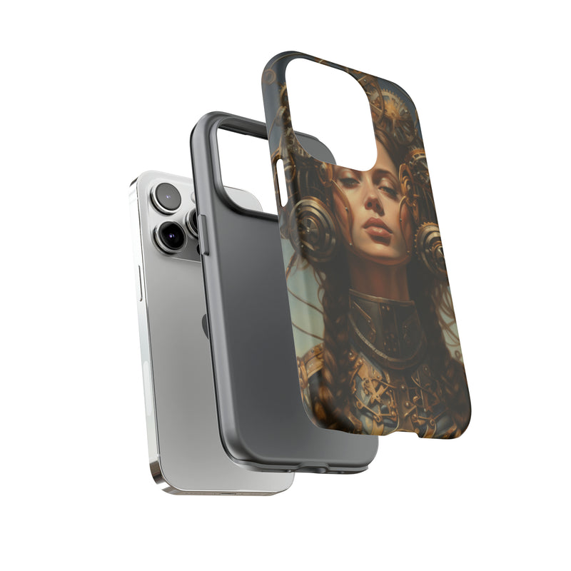 Steampunk phone case for iPhone and Samsung Android Tough Cases