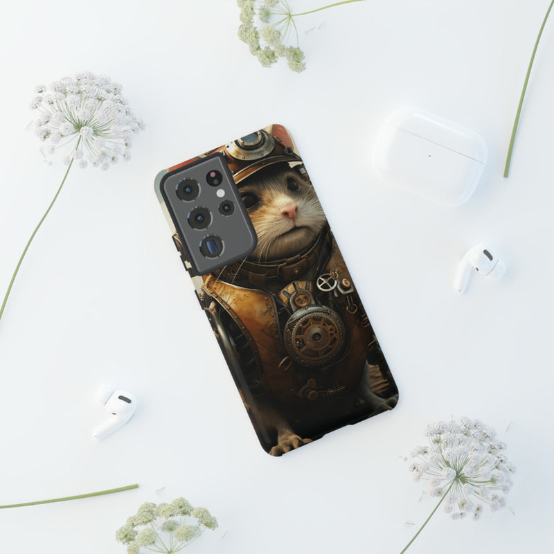 Steampunk Cellphone mobile case for iPhone and Samsung