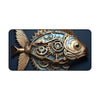 Steampunk Fish Desk Mat mouse pad