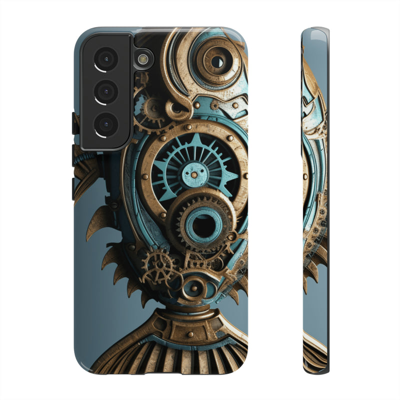 Steampunk Fish cellphone mobile case iPhone and Android