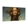 Steampunk women Steampunk fantasy Textured Watercolor Matte Posters