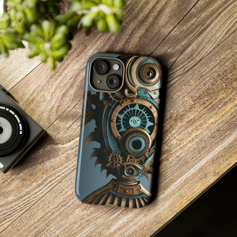 Steampunk Fish cellphone mobile case iPhone and Android