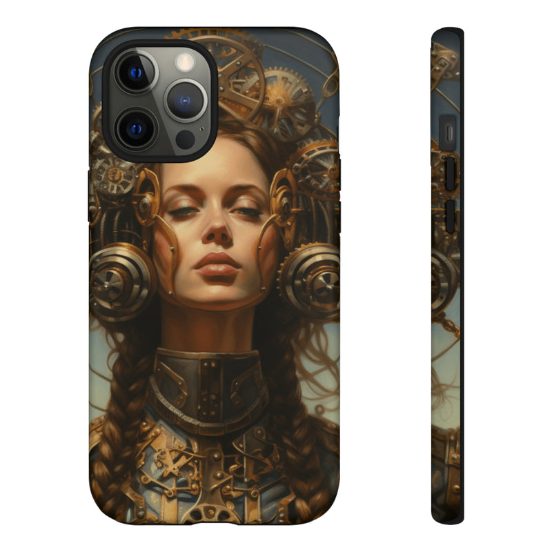 Steampunk phone case for iPhone and Samsung Android Tough Cases