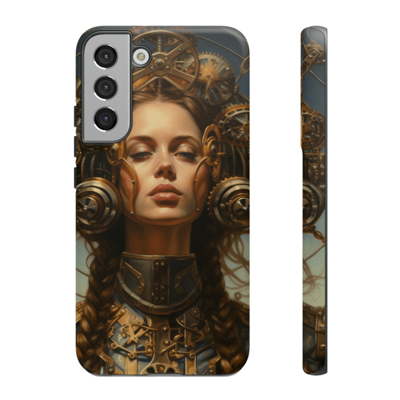 Steampunk phone case for iPhone and Samsung Android Tough Cases