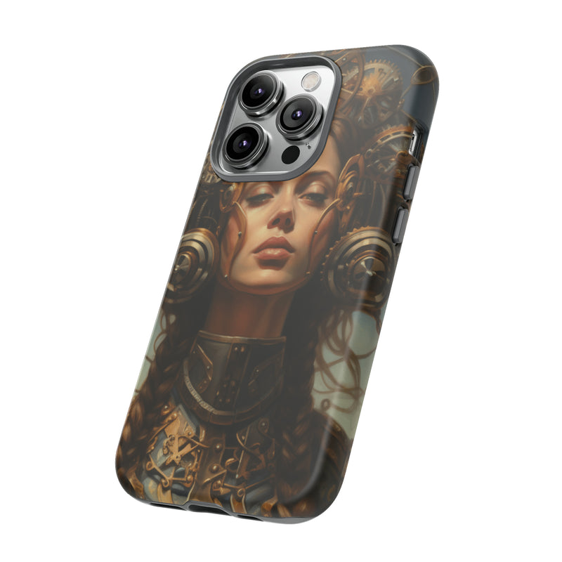 Steampunk phone case for iPhone and Samsung Android Tough Cases