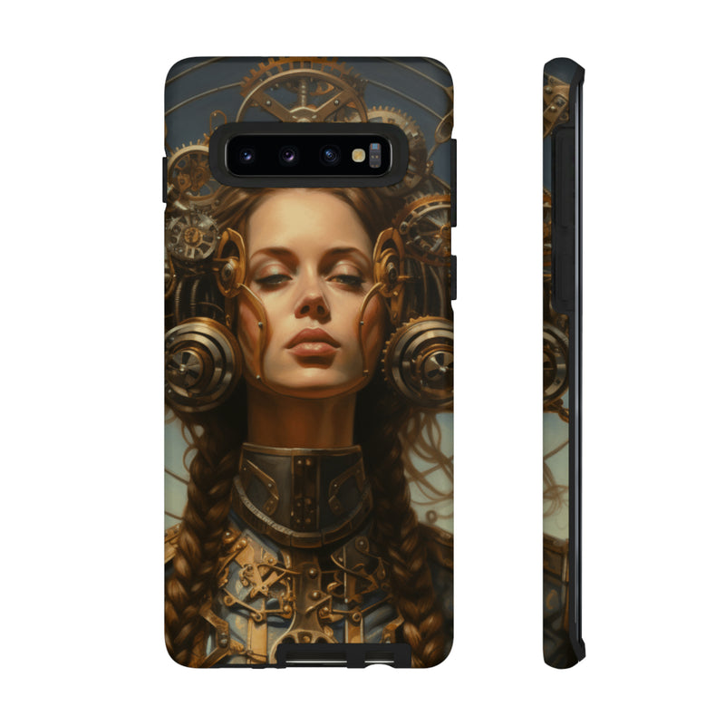 Steampunk phone case for iPhone and Samsung Android Tough Cases