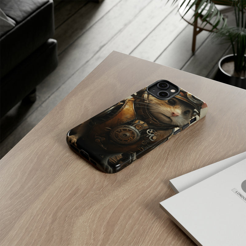 Steampunk Cellphone mobile case for iPhone and Samsung