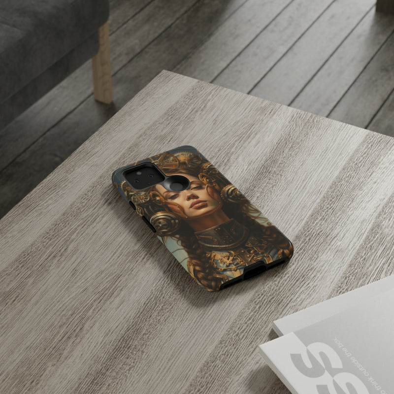 Steampunk phone case for iPhone and Samsung Android Tough Cases