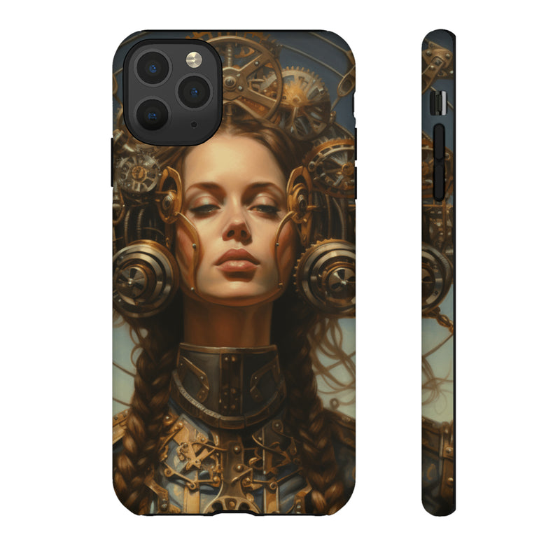 Steampunk phone case for iPhone and Samsung Android Tough Cases